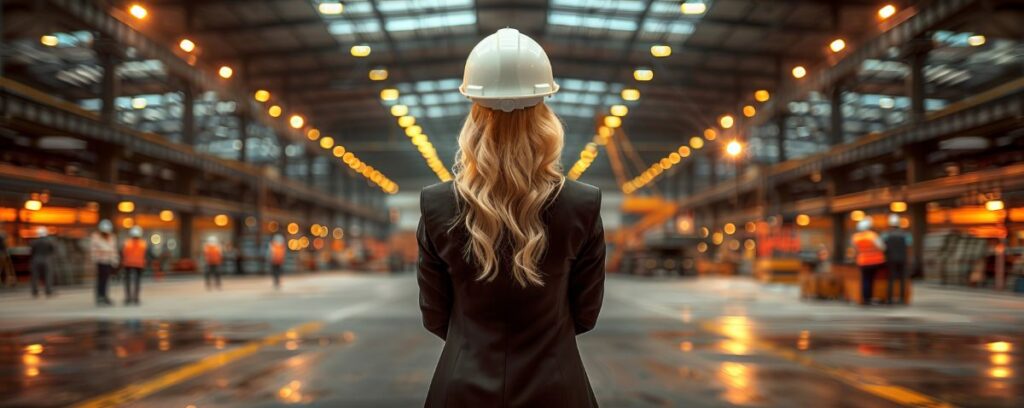 A woman working in construction can face challenges- but zooming out might shed a new light on those challenges